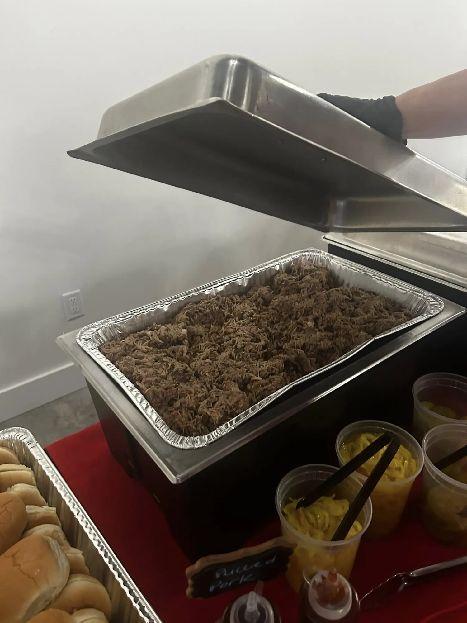 Drake's BBQ catering event